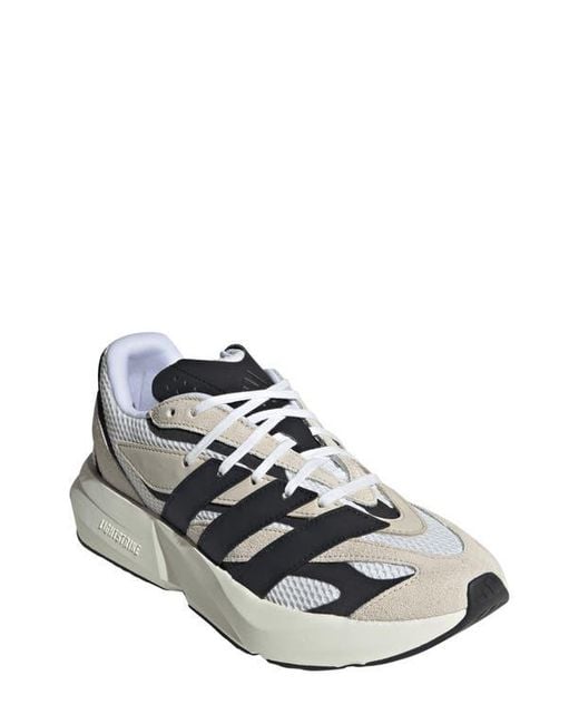 Adidas White Lightblaze Sneaker for men