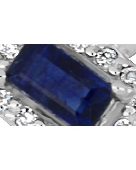 Bony Levy Blue El Mar Ruby & Diamond Stackable Ring