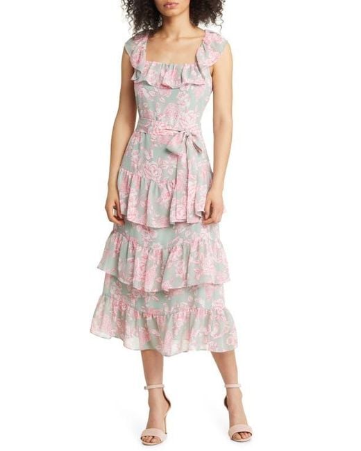 Eliza j tiered dress hotsell