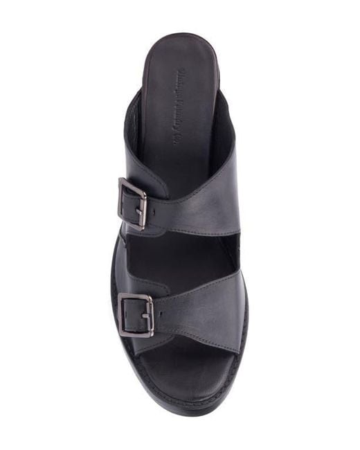 Vintage Foundry Black Lidia Buckle Sandal