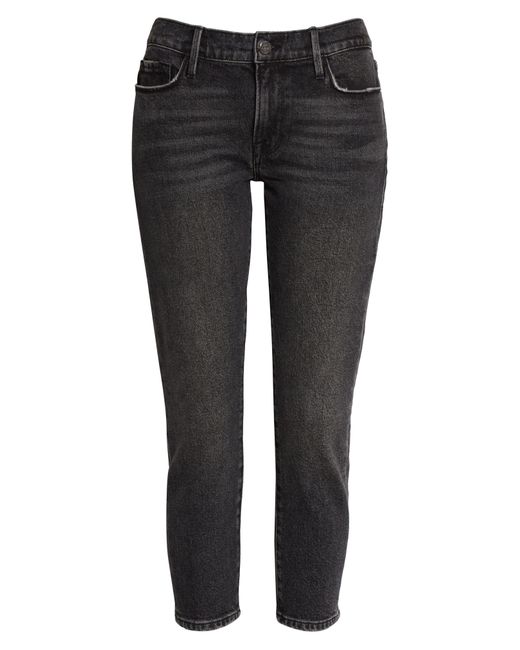 Slim Crop Boyfriend Jeans In Laird 