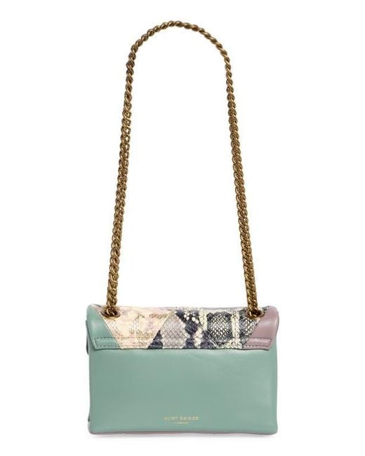Kurt Geiger Multicolor Mini Kensington Leather Convertible Shoulder Bag