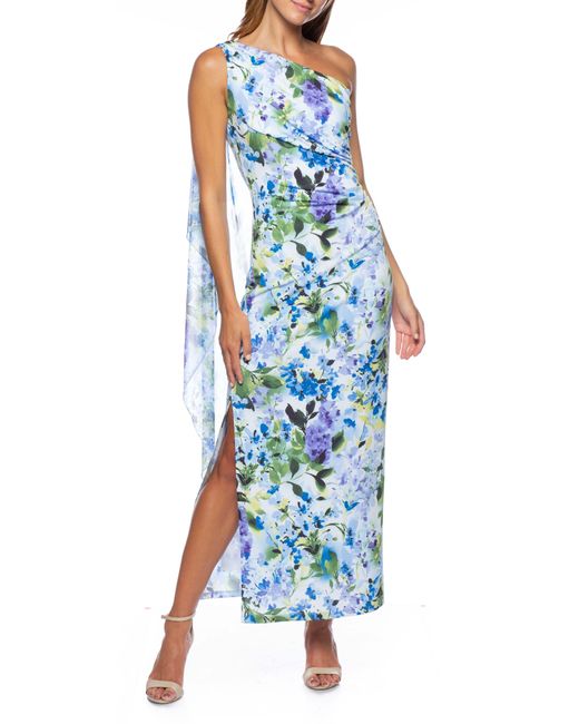 Myntra Missguided Green Floral Dress Made My Day Blue Multi