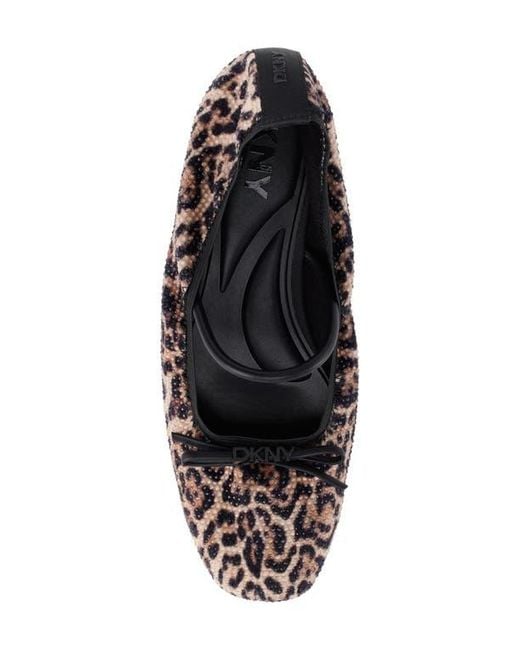 DKNY Black Dale Ballet Flat