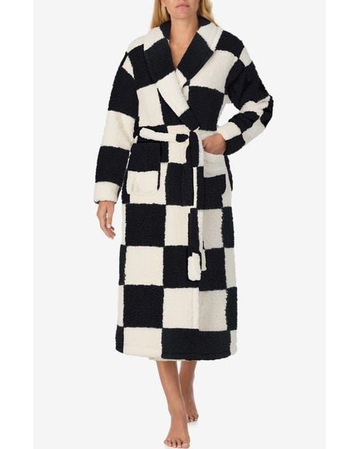 Sanctuary Black Checkered Robe