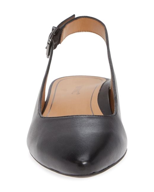 Vionic Jade Slingback Flat In Black At 