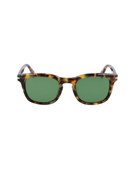 Lanvin Green 51mm Rectangle Sunglasses for men