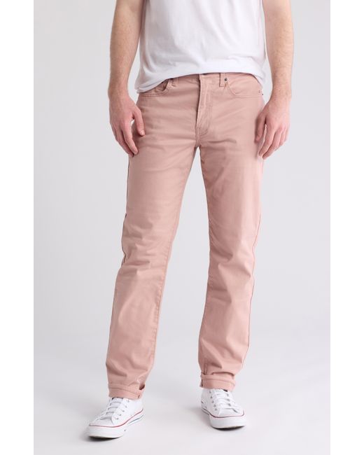 Lucky Brand Pink 121® Heritage Slim Straight Leg Pants for men