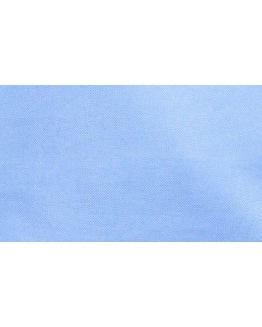 Tailorbyrd Blue Modal Blend Quarter Zip Pullover for men