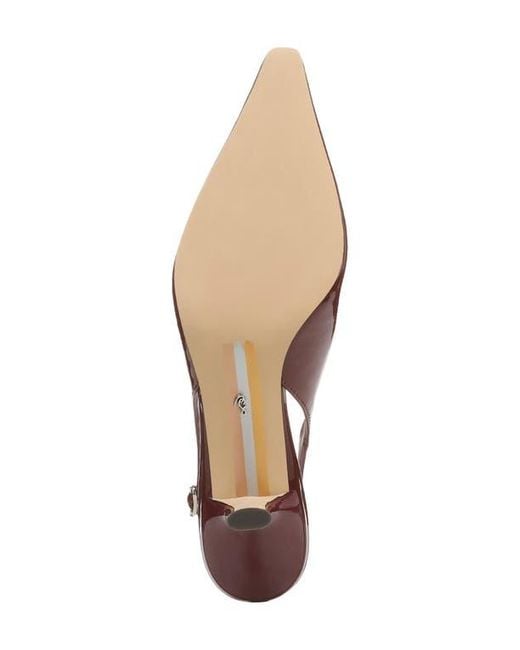 Sam Edelman Brown Bianka Slingback Pump