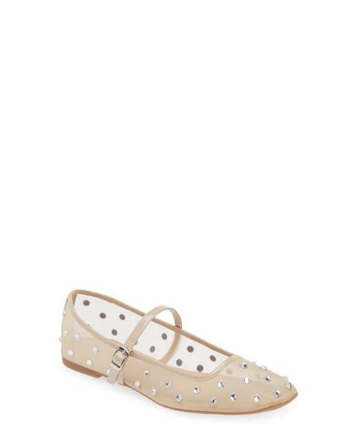 Open Edit Natural Desi Mary Jane Flat