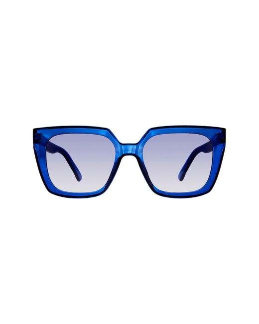 Kurt Geiger Blue 53mm Square Sunglasses