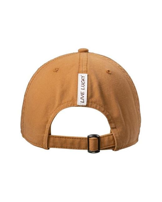 Black Clover Brown Zuma 3 Patch Baseball Cap for men