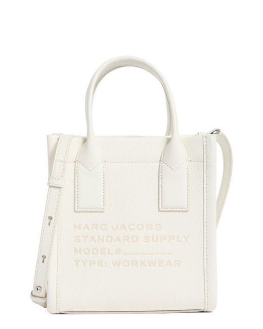 Marc Jacobs Small Leather Standard Supply Tote in Natural | Lyst
