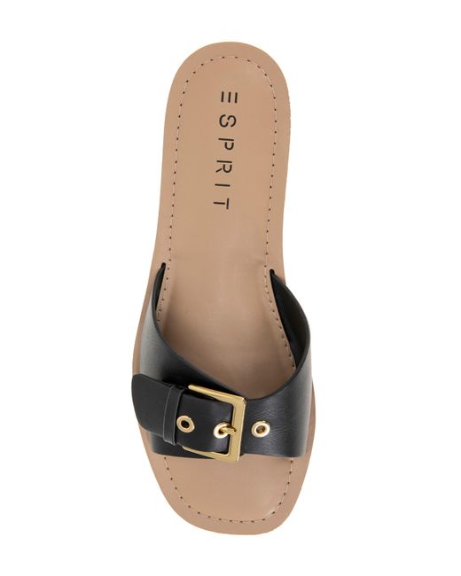 Esprit Black Lily Slide Sandal