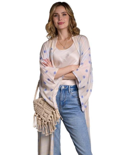 Saachi White Aura Duster