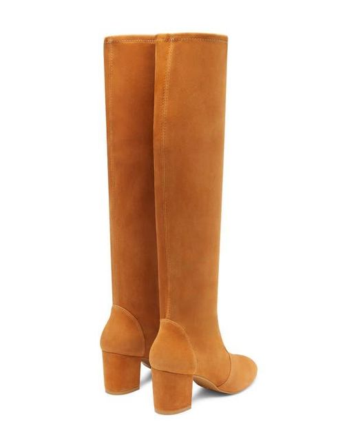 Stuart Weitzman Brown Yuliana 60 Slouch Boot