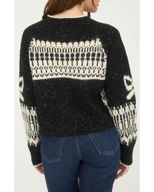 Blu Pepper Black Swan Button Cardigan
