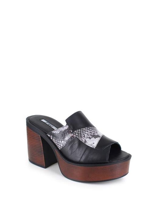 Zigi Black Carla Platform Sandal