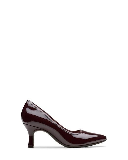 Clarks Brown Kataleyna West Pump