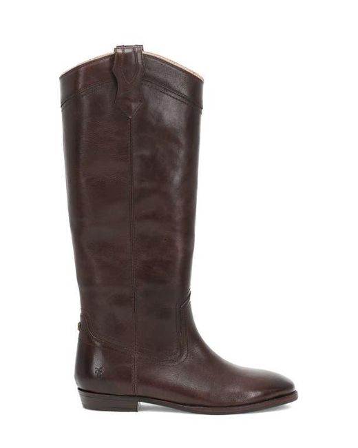 Frye Brown Blair Western Boot