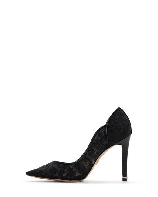 Ted Baker Black Camilla Pointed Toe Pump