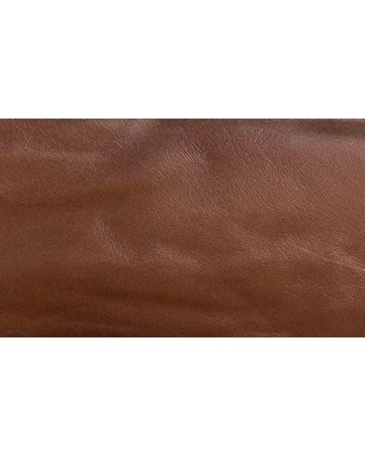 VELLAPAIS Brown Soft Leather Jacket for men