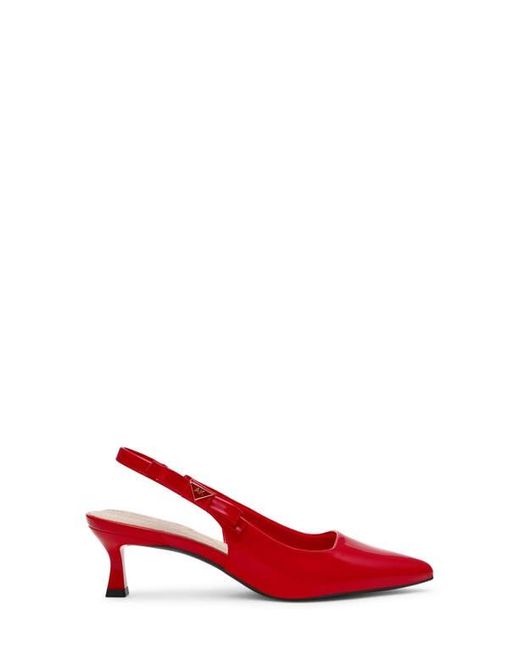 Anne Klein Red Ibbey Slingback Pump