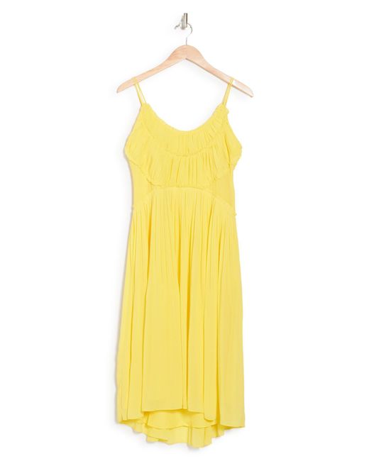 reiss thora dress yellow