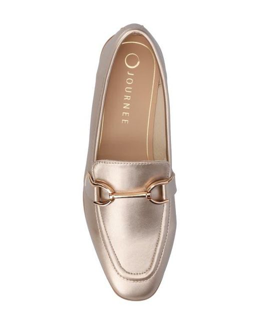 Journee Collection White Mizza Bit Loafer