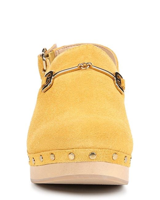 Sam Edelman Yellow Hilda Bit Platform Clog In Mustard At Nordstrom Rack