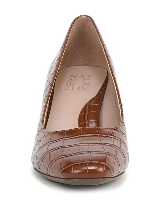 Naturalizer Brown Yuri Square Toe Pump