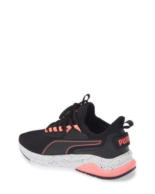 PUMA Black Amplifier Speckled Sneaker