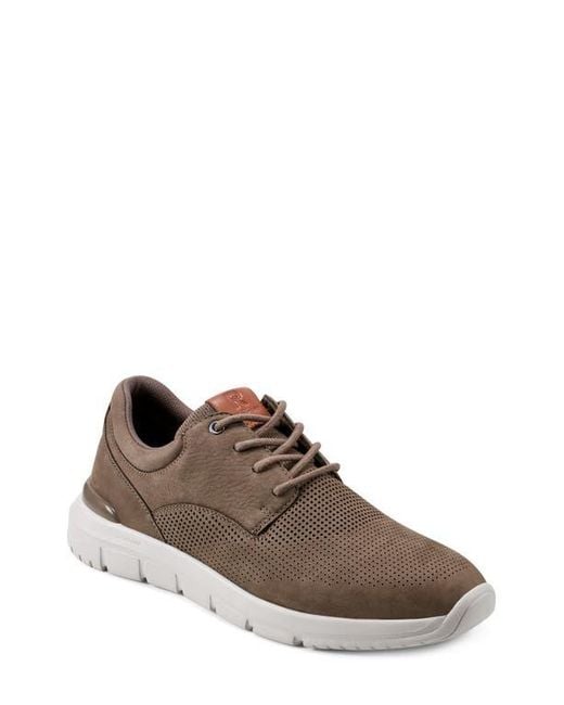 Rockport Brown Jaimie Derby Sneaker for men