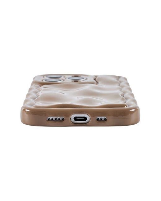 Auramma Brown Meteorite Iphone 15 Pro Case