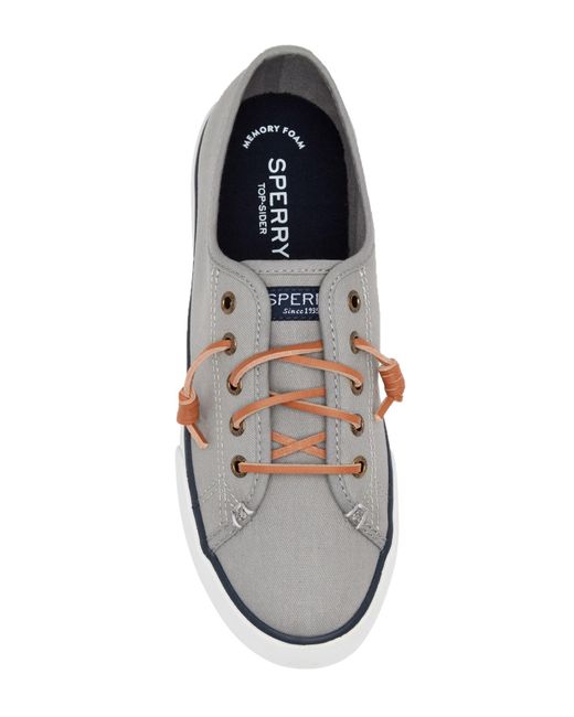 Download Sperry Top-Sider Pier View Sneaker in Grey (Gray) - Lyst