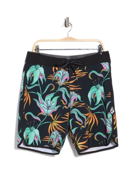 Volcom Green Infuse Swim Trunks for men