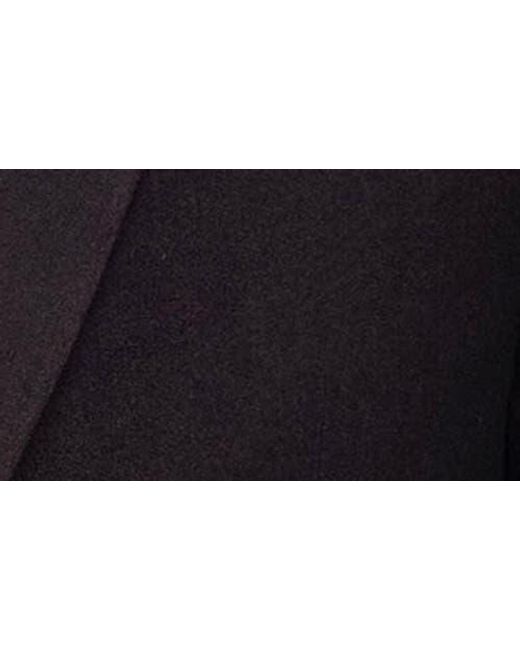 VELLAPAIS Black Solid Sport Coat for men