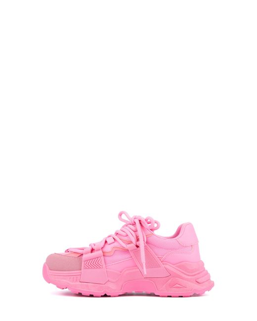 Olivia Miller Pink Love Story Sneaker