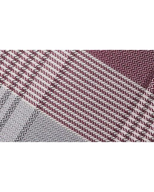 Calvin Klein Purple Paloma Plaid Tie for men