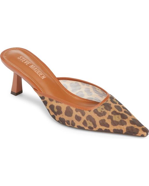 Steve Madden Brown Lisbeth Pointed Toe Mule