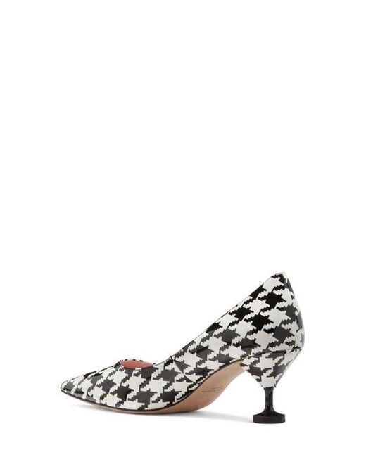 Kate Spade White Garnish Pointed Toe Pump