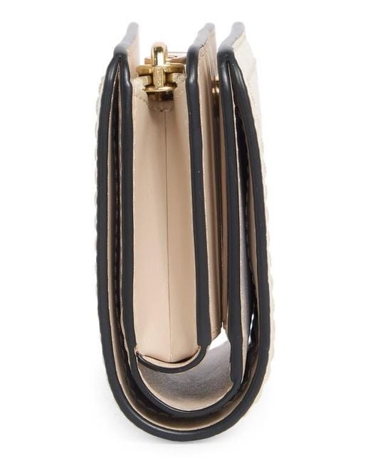 Marc Jacobs Natural Mini Compact Wallet