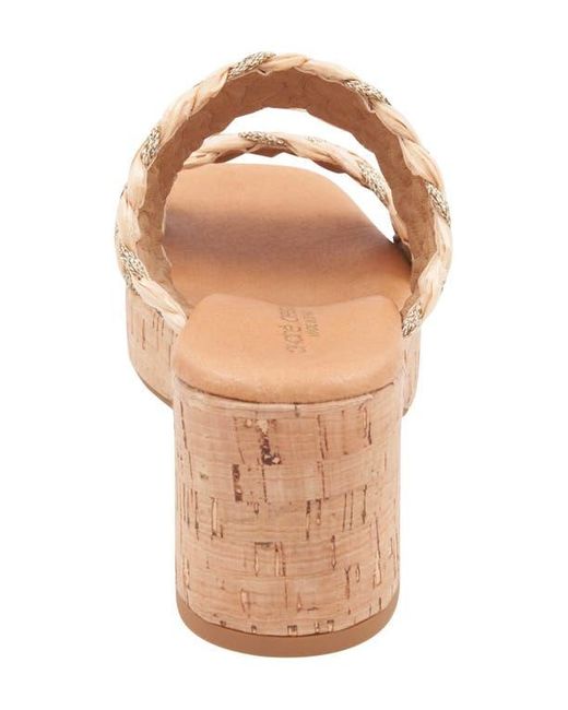Andre Assous Pink Cairo Platform Sandal