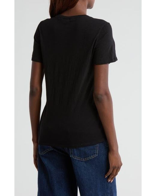 Cinq À Sept Black Amour Amour Amour Cotton Graphic T-Shirt