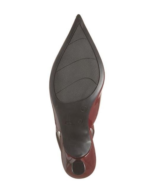 Nine West Red Lamma Slingback Pump