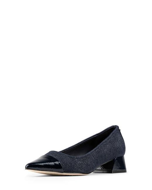 Donald J Pliner Blue Cap Toe Pump