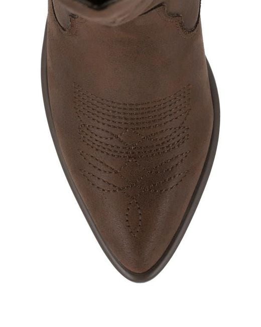 MIA Brown Caela Western Boot