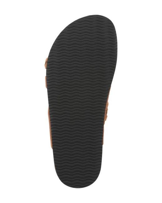 White Mountain Brown Halogen Slide Sandal