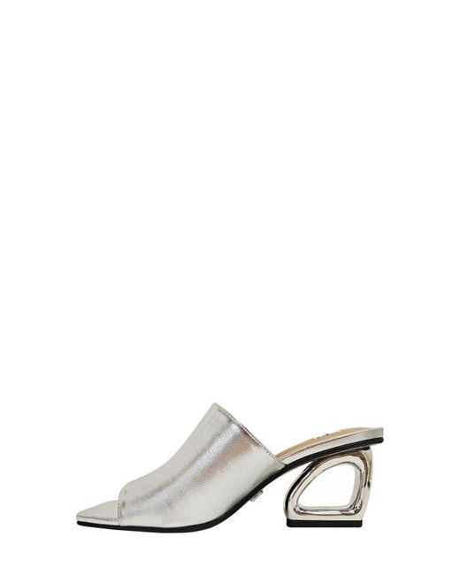 Ninety Union White Florence Square Toe Mule